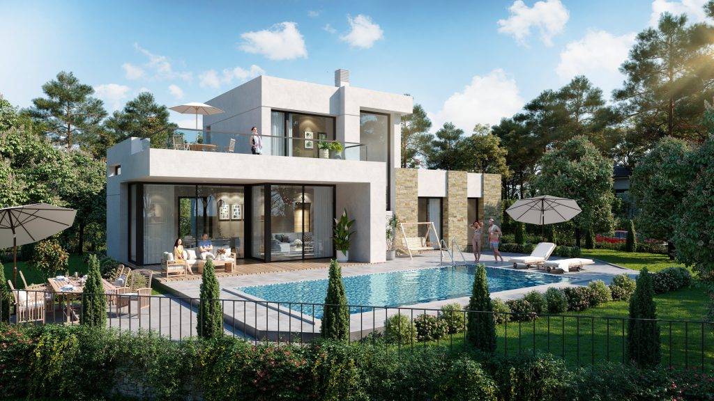 Neubauvisualisierung